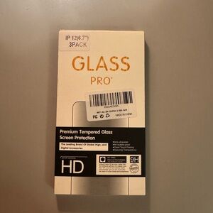 Glass Pro+ Tempered Glass Screen Protector for iPhone 12 Pro Max